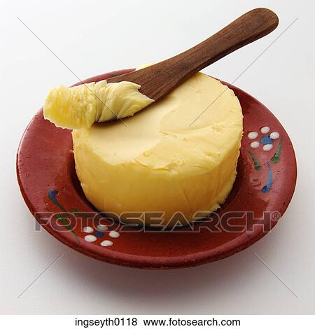 butter, butter pat, butter cube, home made butter, churned, butter dish, food View Large Photo Image Stock Photo - butter, butter pat, butter cube, home made butter, churned, butter dish, food. Fotosearch