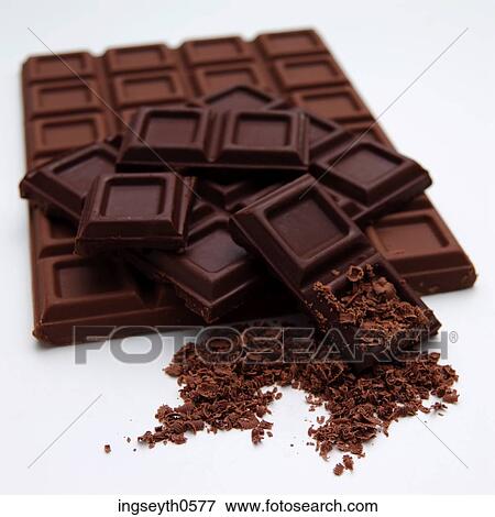 Chocolate, Chocolate bar, chocolat, cooking chocolate, dark chocolat, black chocolat, food View Large Photo Image Stock Photo - Chocolate, Chocolate bar, chocolat, cooking chocolate, dark chocolat, black chocolat, food. Fotosearch