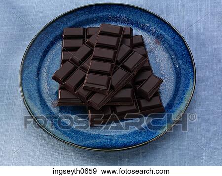 Chocolate, Chocolate bar, chocolat, cooking chocolate, dark chocolat, black chocolat, food View Large Photo Image Stock Photo - Chocolate, Chocolate bar, chocolat, cooking chocolate, dark chocolat, black chocolat, food. Fotosearch