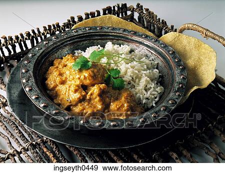 Curry, Curry & rice, rice, indian dish, indian food, spicy View Large Photo Image Stock Photo - Curry, Curry & rice, rice, indian dish, indian food, spicy. Fotosearch