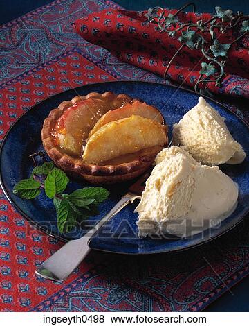 dessert, Apple, pudding, sweet, Tart, pastry, Apple Tart View Large Photo Image Stock Photo - dessert, Apple, pudding, sweet, Tart, pastry, Apple Tart. Fotosearch