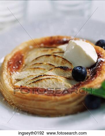 dessert, Apple, pudding, tart, Marzipan, sweet, Apple & Marzipan tart View Large Photo Image Stock Image - dessert, Apple, pudding, tart, Marzipan, sweet, Apple & Marzipan tart. Fotosearch