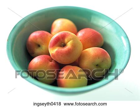 Stock Photo - dessert, Apricot, sweet, pudding, Bowl, food, Apricot Bowl. Fotosearch