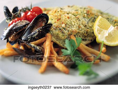 Fish & Chips, chippy, take away, chips, fish, battered fish, place View Large Photo Image Stock Photo - Fish & Chips, chippy, take away, chips, fish, battered fish, place. Fotosearch