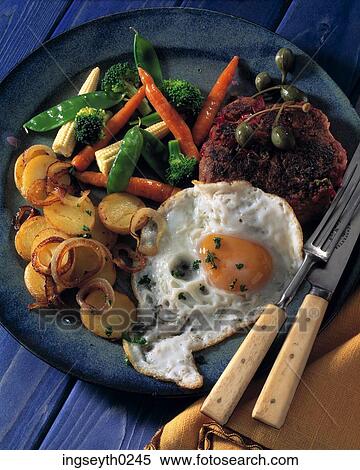 fried egg & vegetable, egg, fried, veg, food, diet, nutritian View Large Photo Image Stock Photography - fried egg & vegetable, egg, fried, veg, food, diet, nutritian. Fotosearch