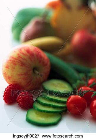 fruit and vegetables, vegetables, fruit, vegetable selection, mixed fruit and veg, food, diet View Large Photo Image Stock Photo - fruit and vegetables, vegetables, fruit, vegetable selection, mixed fruit and veg, food, diet. Fotosearch