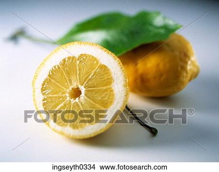 fruit, lemon, slice, half lemon, fresh View Large Photo Image Picture - fruit, lemon, slice, half lemon, fresh. Fotosearch