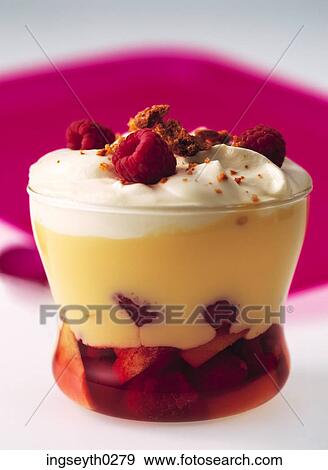 fruit trifle, trifle, pudding, sweet, dessert, food, diet View Large Photo Image Stock Photo - fruit trifle, trifle, pudding, sweet, dessert, food, diet. Fotosearch