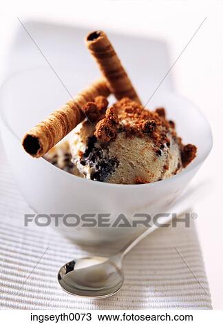 ice cream, dessert, pudding, sweet, ice cream scoop, bowl, vanilla ice cream View Large Photo Image Stock Image - ice cream, dessert, pudding, sweet, ice cream scoop, bowl, vanilla ice cream. Fotosearch