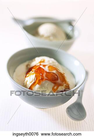 ice cream, dessert, pudding, sweet, ice cream scoop, bowl, vanilla ice cream View Large Photo Image Stock Photograph - ice cream, dessert, pudding, sweet, ice cream scoop, bowl, vanilla ice cream. Fotosearch
