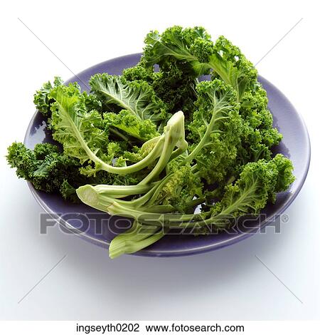 Stock Image - Kale, food, diet, nutritian, eat, edible, dish. Fotosearch