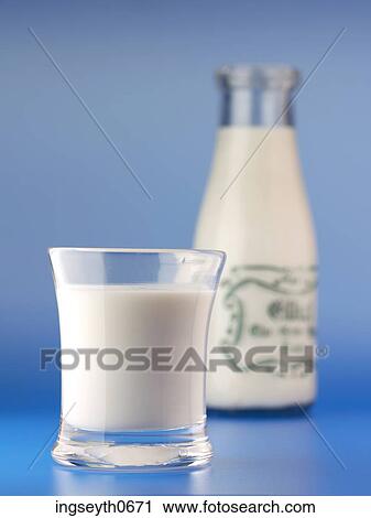 milk, milk bottle, healthy, drink, white stuff, cow's milk, cow View Large Photo Image Stock Image - milk, milk bottle, healthy, drink, white stuff, cow's milk, cow. Fotosearch