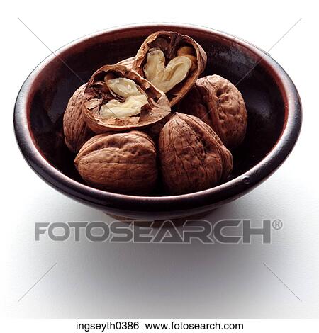 nut, walnut, shell, bowl, half, food, diet View Large Photo Image Stock Photograph - nut, walnut, shell, bowl, half, food, diet. Fotosearch