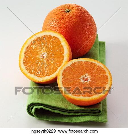 orange, orange segments, plate, orange halves, napkin, green, fruit View Large Photo Image Stock Photo - orange, orange segments, plate, orange halves, napkin, green, fruit. Fotosearch