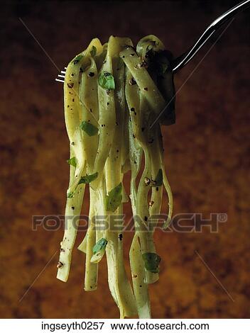 pasta, tagliatelle, green pasta, fork, mouthful, italian, food View Large Photo Image Stock Photo - pasta, tagliatelle, green pasta, fork, mouthful, italian, food. Fotosearch