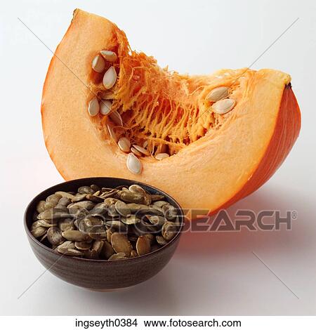 pumpkin, half, seeds, food, diet, nutritian, eat View Large Photo Image Picture - pumpkin, half, seeds, food, diet, nutritian, eat. Fotosearch