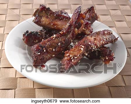 Ribs, spare ribs, bbq ribs, beef ribs, meat, on the bone, food View Large Photo Image Stock Photo - Ribs, spare ribs, bbq ribs, beef ribs, meat, on the bone, food. Fotosearch