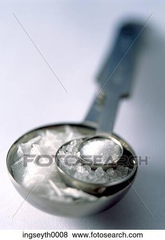 salt, sea salt, salt spoon, white salt, blue, rock salt, seasoning View Large Photo Image Stock Photo - salt, sea salt, salt spoon, white salt, blue, rock salt, seasoning. Fotosearch