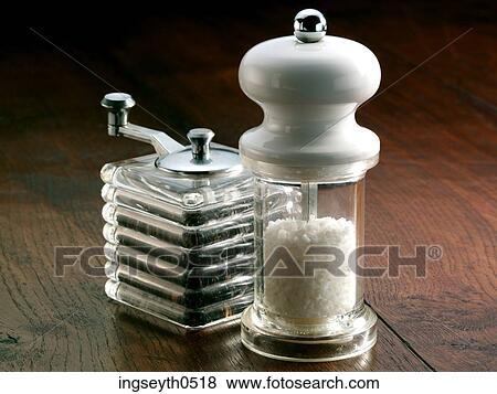 Sea Salt & Black Pepper, Black, Pepper, Salt, Sea, ground pepper, ground salt View Large Photo Image Stock Photo - Sea Salt & Black Pepper, Black, Pepper, Salt, Sea, ground pepper, ground salt. Fotosearch