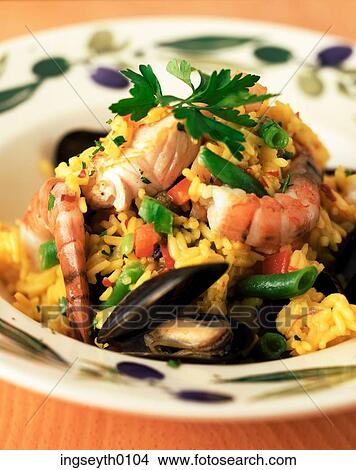 seafood, mussels, rice, mediterranean, snack, lunch, fresh View Large Photo Image Picture - seafood, mussels, rice, mediterranean, snack, lunch, fresh. Fotosearch