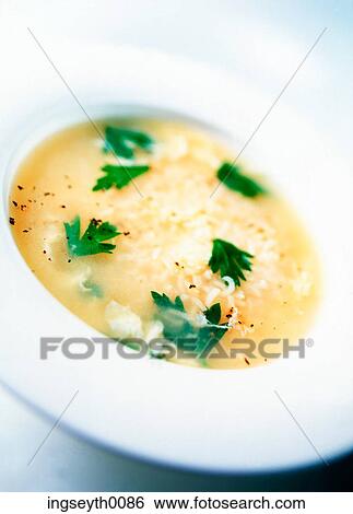 soup, lemon, eggs, parsley, herbs, soups, soup bowl View Large Photo Image Stock Photograph - soup, lemon, eggs, parsley, herbs, soups, soup bowl. Fotosearch