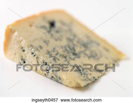 Stock Photo - Stilton Wedge, cheese, Stilton, Wedge, vein, smelly, moldy. Fotosearch
