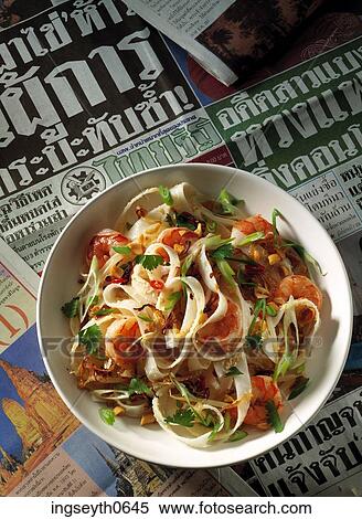 Thai Prawn Noodles, thai food, chinese, oriental, Noodles, Prawn, Thai View Large Photo Image Stock Photography - Thai Prawn Noodles, thai food, chinese, oriental, Noodles, Prawn, Thai. Fotosearch