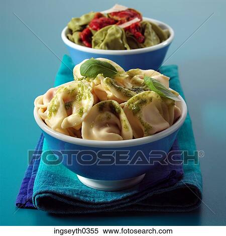 Stock Photography - tortellini, pasta, italian, food, diet, nutritian, eat. Fotosearch
