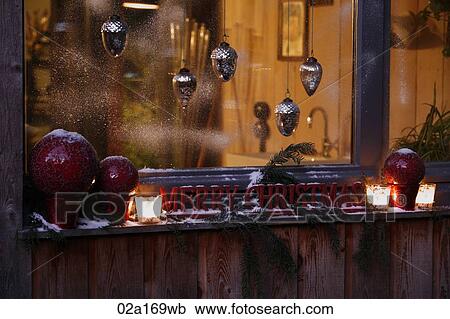 A Christmas display View Large Photo Image Stock Image - A Christmas display. Fotosearch