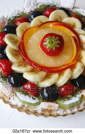 A fruit tart View Large Photo Image Stock Photography - A fruit tart. Fotosearch
