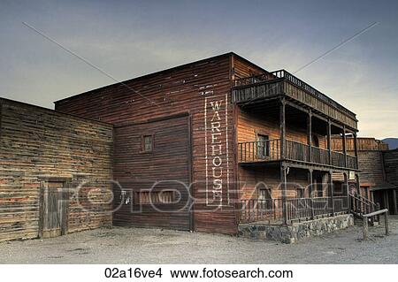Picture - Abandoned buildings. Fotosearch