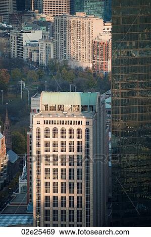 Stock Photo - Aerial view of Boston, Massachusetts, USA. Fotosearch