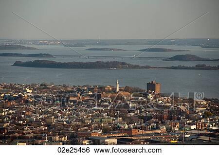 Aerial view of Boston, Massachusetts, USA View Large Photo Image Stock Photograph - Aerial view of Boston, Massachusetts, USA. Fotosearch
