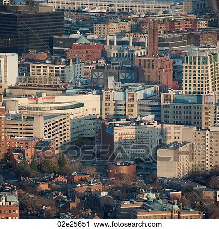 Aerial view of the city of Boston, Massachusetts, USA View Large Photo Image Stock Image - Aerial view of the city of Boston, Massachusetts, USA. Fotosearch