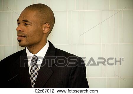 Stock Image - African-American Businessman.. Fotosearch