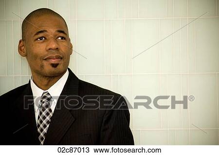 Stock Image - African-American Businessman.. Fotosearch