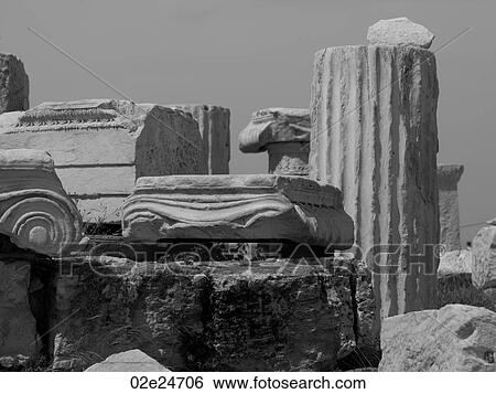 Ancient ruins in Athens Greece View Large Photo Image Stock Photograph - Ancient ruins in Athens Greece. Fotosearch
