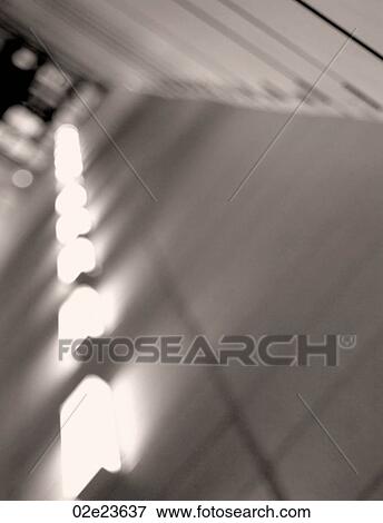 Architectural abstract of ceiling and lighting in corridor. View Large Photo Image Stock Photo - Architectural abstract of ceiling and lighting in corridor.. Fotosearch