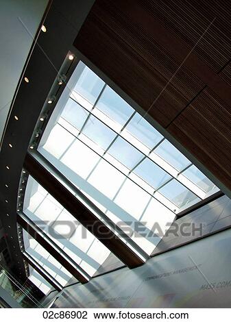 Stock Image - Architectural detail, Newhouse, Syracuse University.. Fotosearch