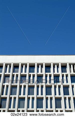 Architectural grid work with blue sky background. View Large Photo Image Stock Image - Architectural grid work with blue sky background.. Fotosearch