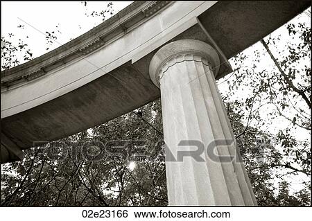Stock Photograph - Architectural pillar detail.. Fotosearch