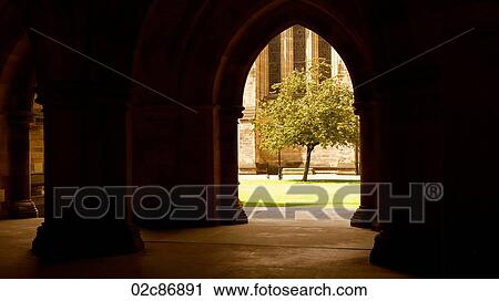 Archway Glasgow University, Scotland UK. View Large Photo Image Stock Image - Archway Glasgow University, Scotland UK.. Fotosearch
