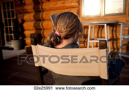 Back view of a girls head in Gimli, Manitoba, Canada View Large Photo Image Stock Image - Back view of a girls head in Gimli, Manitoba, Canada. Fotosearch