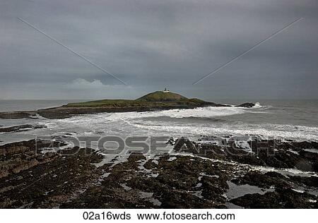 Ballycotton lighthouse, County Cork, Ireland View Large Photo Image Stock Photograph - Ballycotton lighthouse, County Cork, Ireland. Fotosearch