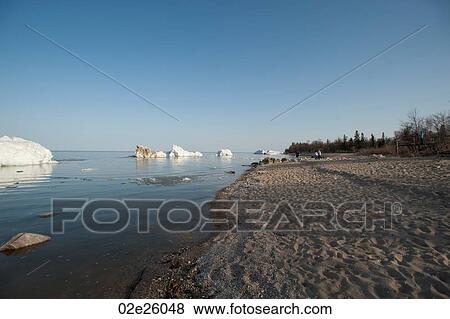 Beach along Lake Winnipeg in Gimli, Manitoba, Canada View Large Photo Image Stock Photo - Beach along Lake Winnipeg in Gimli, Manitoba, Canada. Fotosearch