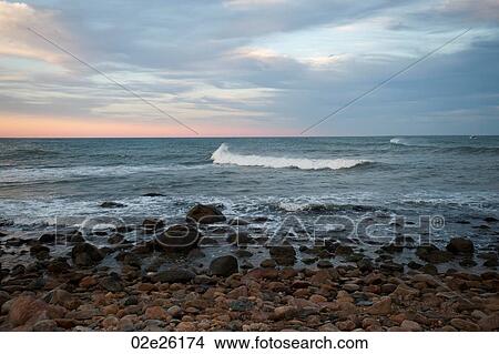 Beach with stones View Large Photo Image Picture - Beach with stones . Fotosearch