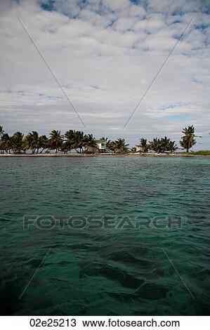 Belize Barrier Reef, Laughing Bird Caye View Large Photo Image Stock Image - Belize Barrier Reef, Laughing Bird Caye. Fotosearch