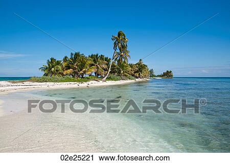 Belize Barrier Reef, Laughing Bird Caye View Large Photo Image Stock Image - Belize Barrier Reef, Laughing Bird Caye. Fotosearch