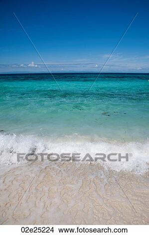 Belize Barrier Reef, Sea View Large Photo Image Picture - Belize Barrier Reef, Sea. Fotosearch