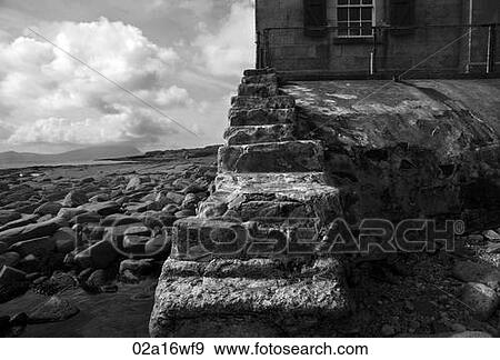 Blacksod Lighthouse on the Mullet Peninsula, County Mayo, Ireland View Large Photo Image Stock Photo - Blacksod Lighthouse on the Mullet Peninsula, County Mayo, Ireland. Fotosearch
